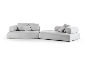 CHOLET - Sectional leather sofa _ HESSENTIA | Cornelio Cappellini